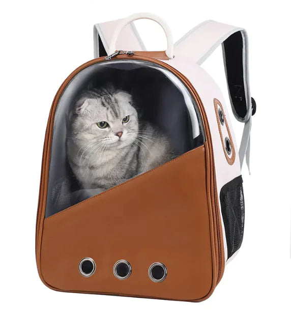 Versatile PU Cat Carrier Bag